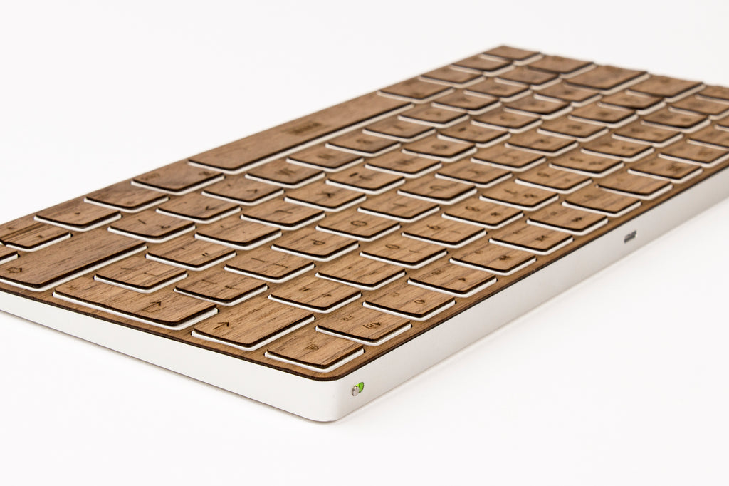 iMac Walnut Wood Keyboard Skin