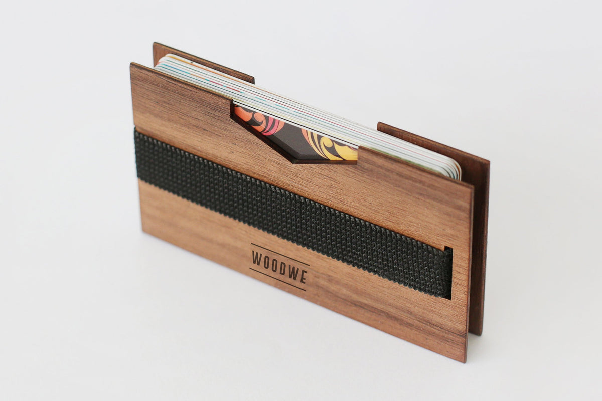 Wood Wallet Holder | Wood wallet for man | Wooden Wallet | Credit Card Holder | Boyfriend gift | Personalise | Money Clip | Card Case