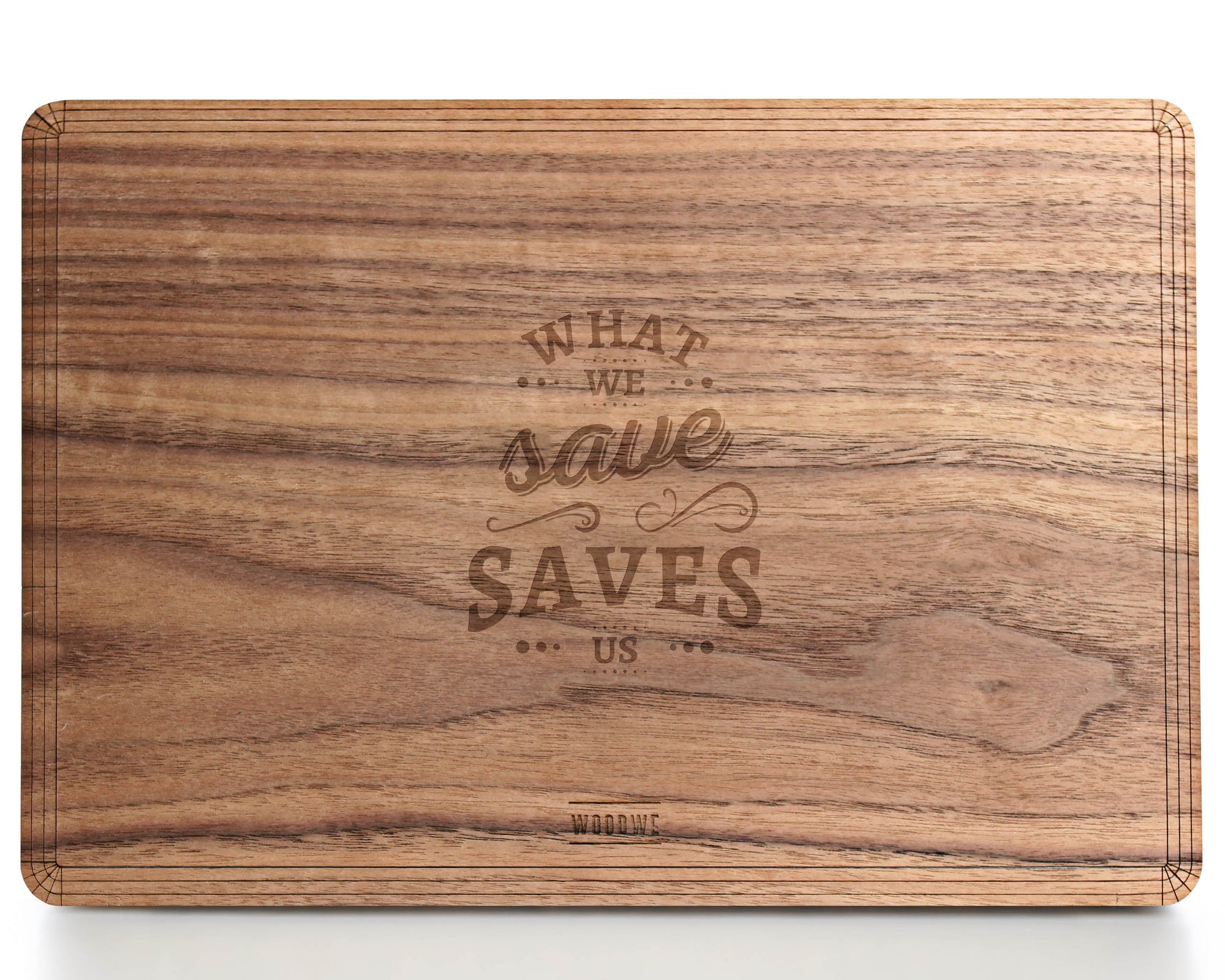 Saves Us - Macbook Wood Skin