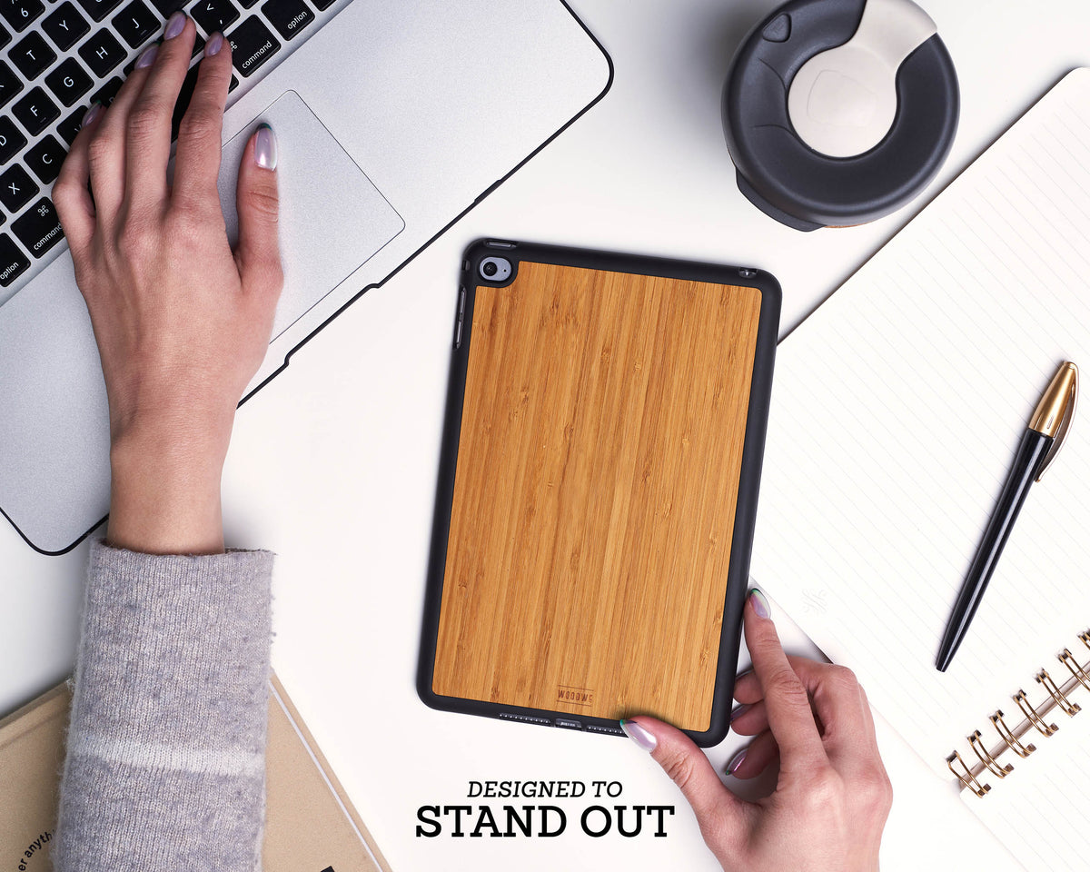 ipad case cover wood protection protective bamboo mini air pro