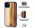 iphone case cover wood protection protective black frake