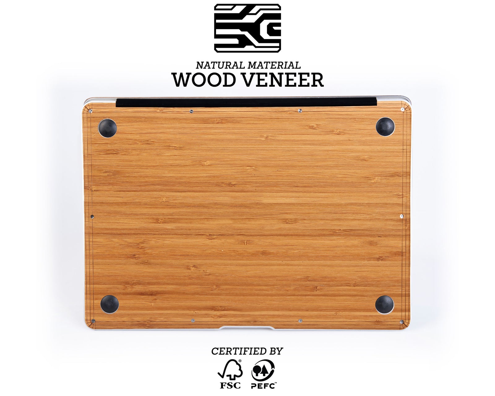 MacBook Skin - Made of Real Wood - Bamboo