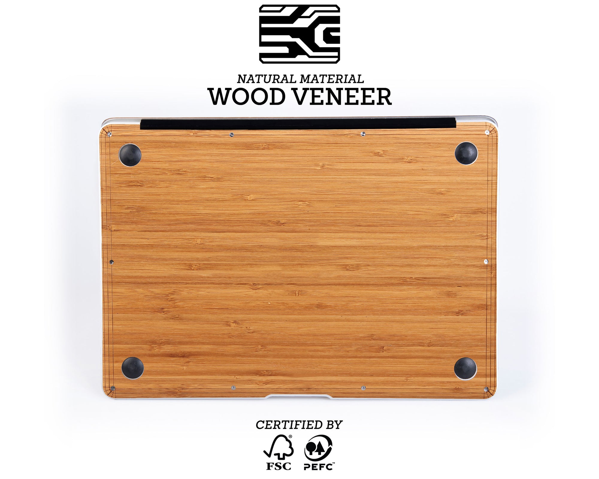 MacBook Skin - Made of Real Wood - Bamboo