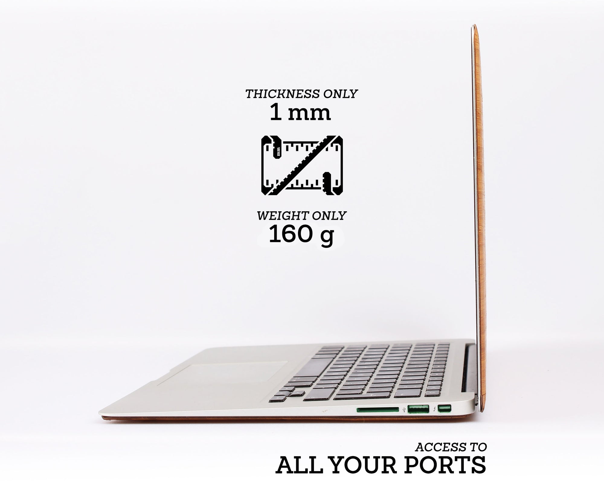 Bamboo Branch – Story of Longevity - Macbook Wood Skin