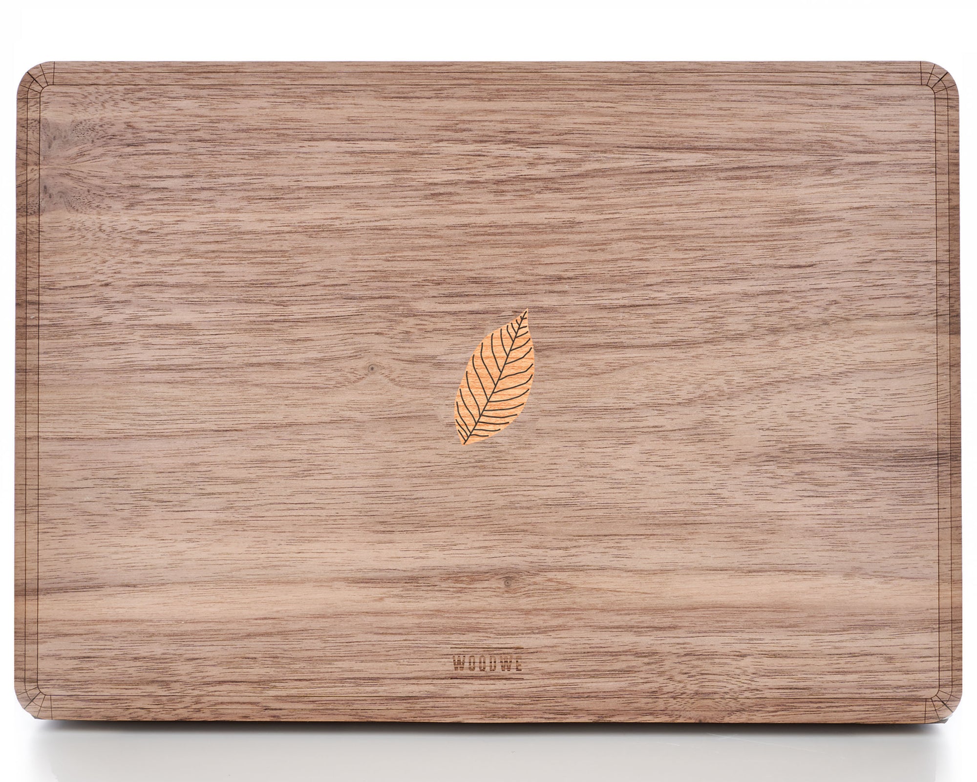Walnut Leaf – Story of Sun - Macbook Wood Skin