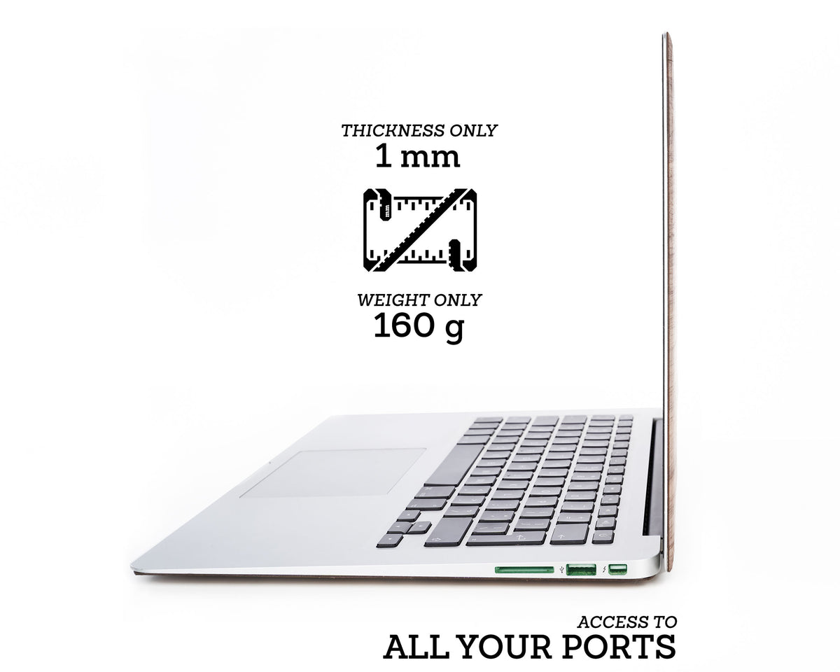 Earth has Music - Macbook Wood Skin